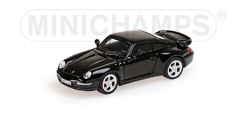 porsche 911 (993) turbo - black 877069200 Модель 1:87