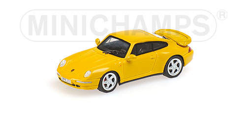 porsche 911 (993) turbo - yellow 877069201 Модель 1:87