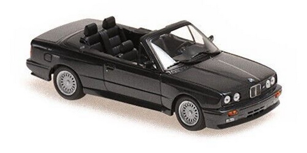 bmw m3 cabriolet (e30) - 1988 - black 940020334 Модель 1:43