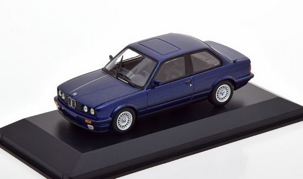 BMW 3-SERIES (E30) - 1989 - BLUE METALLIC 940024001 Модель 1:43