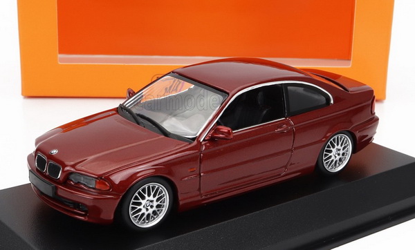 Модель 1:43 BMW 3er Coupe (E46) - 1999 - Red Metallic