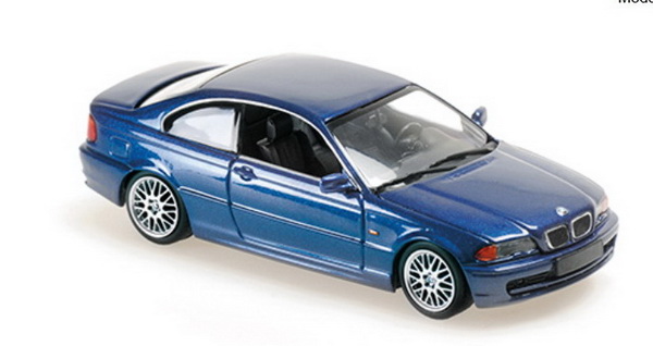 Модель 1:43 BMW 3er Coupe (E46) - 1999 - Blue Metallic