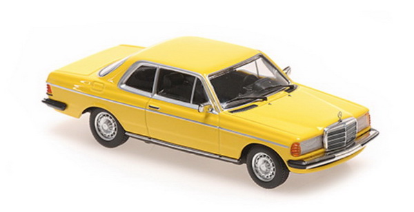 Модель 1:43 Mercedes-Benz 230 CE (W123) - 1976 - Yellow/Beige