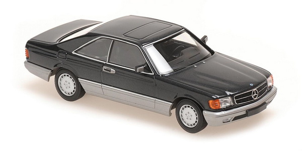 MERCEDES-BENZ 560 SEC (C126) – 1986 – BLACK 940035121 Модель 1:43