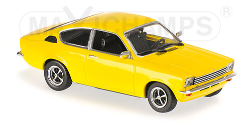 Opel Kadett C Coupe - 1974 - YELLOW 940045620 Модель 1:43