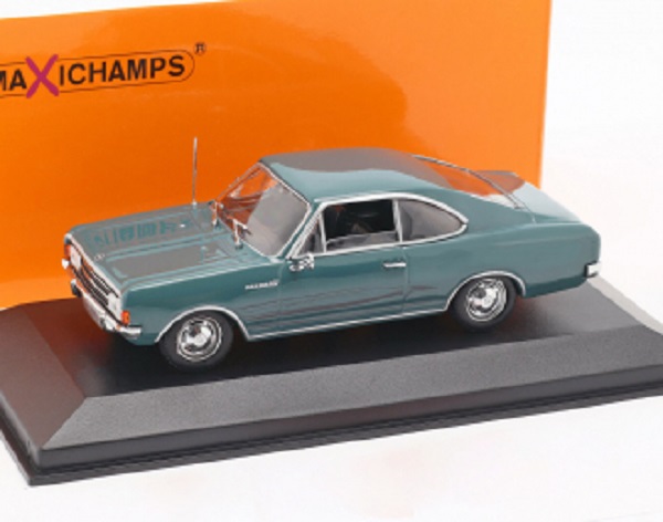 opel rekord c coupe 1966 (blue) 940046121 Модель 1:43