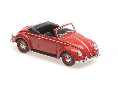 Модель 1:43 Volkswagen HEBM?LLER Cabrio - red