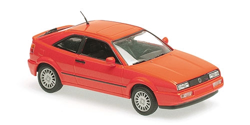 volkswagen corrado g60 - 1990 - red 940055600 Модель 1:43