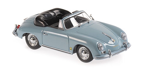 Модель 1:43 Porsche 356 A Cabrio - blue