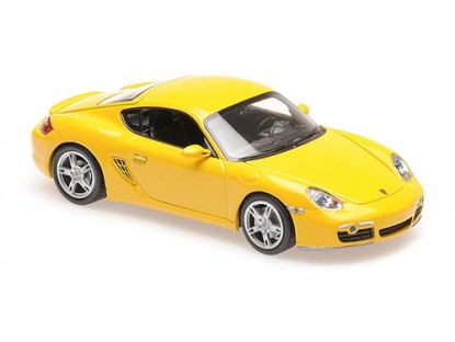 Модель 1:43 Porsche Cayman S - yellow