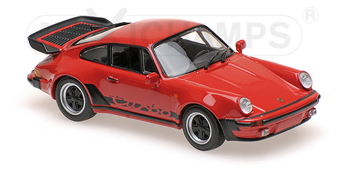 Модель 1:43 Porsche 911 turbo 3.3 (930) - red