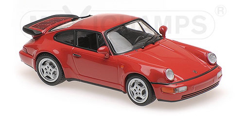 porsche 911 turbo (964) - red 940069102 Модель 1:43