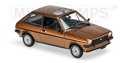 ford fiesta - 1976 - light brown metallic 940085101 Модель 1:43