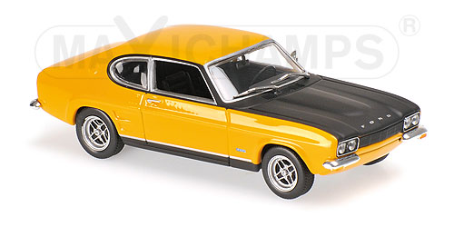 ford capri rs - yellow/black 940085800 Модель 1:43
