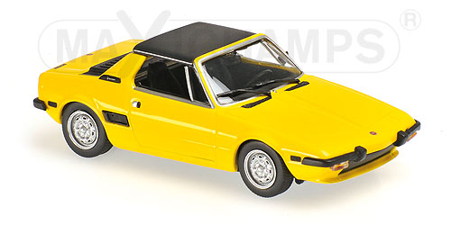 Модель 1:43 FIAT X1/9 - yellow/black