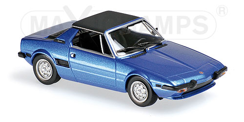 Модель 1:43 FIAT X1/9 - blue/black