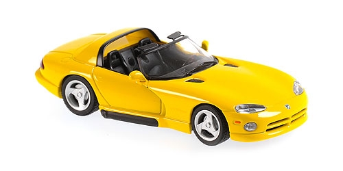 dodge viper roadster - 1993 - yellow 940144031 Модель 1:43