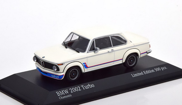 Модель 1:43 BMW 2002 Turbo 1973 - white (L.E.500pcs for Modelissimo)