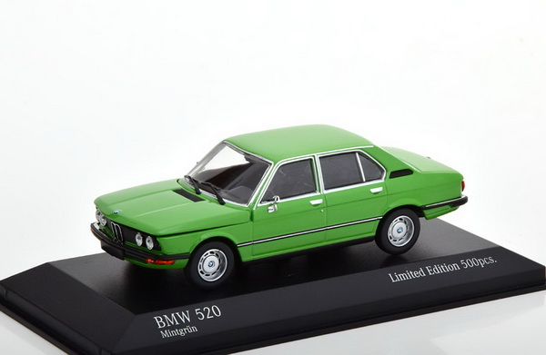 Модель 1:43 BMW 520 (E12) - green (L.E.500pcs for Modelissimo)