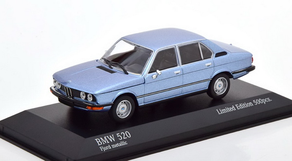Модель 1:43 BMW 520 (E12) - light blue (L.E.500pcs for Modelissimo)