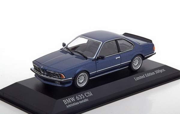 Модель 1:43 BMW 635 CSi - blue met (L.E.500pcs)