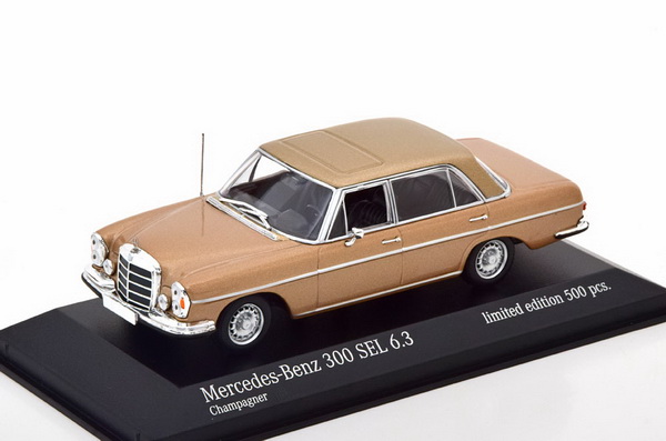 Mercedes-Benz 300 SEL 6.3 W109 1968 - light gold met. (L.E.500pcs for Modelissimo)