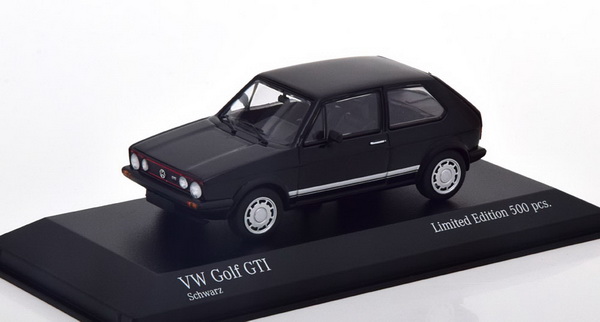 Volkswagen Golf GTi - black (L.E.500pcs for Modelissimo)