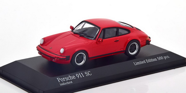 porsche 911 sc coupe 1979 - red (l.e.500pcs for modelissimo) 943062095 Модель 1:43