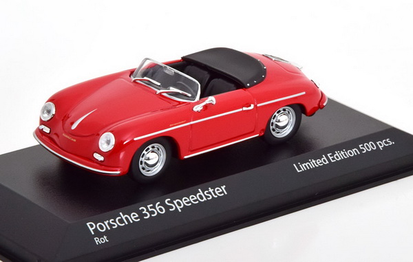 porsche 356 speedster 1956 - red (l.e.500pcs for modelissimo) 943065534 Модель 1:43