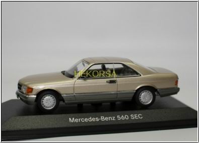Модель 1:43 Mercedes-Benz 560 SEC (W126) - greu