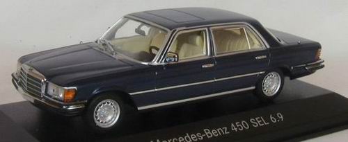 Модель 1:43 Mercedes-Benz 450 SEL 6.9 (W116) - blue