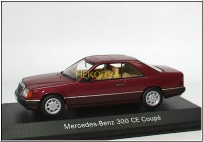 mercedes-benz e-class 300 ce coupe (c124) - red B66040514 Модель 1:43