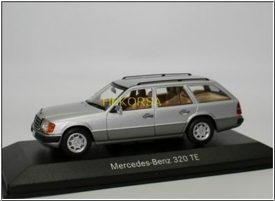mercedes-benz e-class 320 te t-modell (s124t) - silver B66040516 Модель 1:43