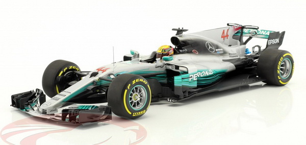 Модель 1:18 Mercedes-AMG W08 EQ Power+ №44 Mercedes-AMG Petronas Motorsport (Lewis Hamilton)