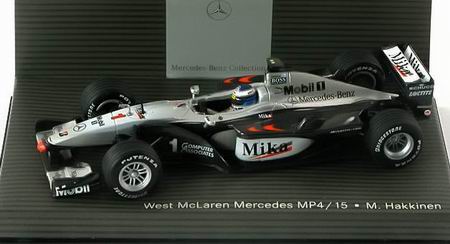 Модель 1:43 McLaren Mercedes MP4/15 №1 (Mika Pauli Hakkinen)