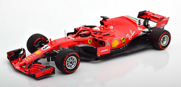 Модель 1:18 Ferrari SF71H №5 Winner CANADIAN GP (Sebastian Vettel)