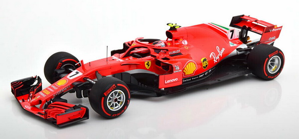 Модель 1:18 Ferrari SF71H №7 CANADIAN GP (Kimi Raikkonen)