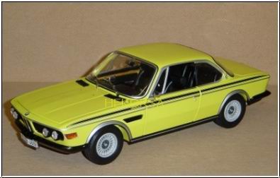 Модель 1:18 BMW 3.0 CSL (E9) - yellow