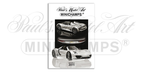 Модель 1:43 PMA Minichamps Catalogue 2011 Edition 2 (каталог)