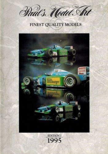 Модель 1:43 Pauls Model Art Minichamps Catalogue Edition 1 - 1995 - 99 Full Colour Pages