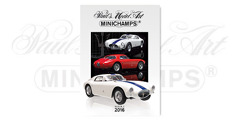 PMA Minichamps Catalogue - 2016 Edition 1 (resin)