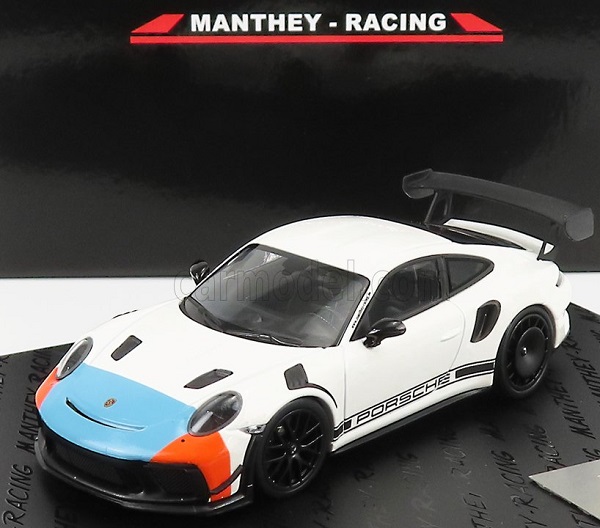 porsche 911 991-2 gt3 rs mr team manthey racing 2020, white light blue MR-911-GT3RS-45 Модель 1:43