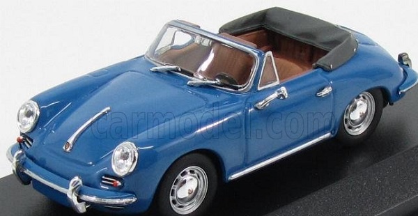 Модель 1:43 Porsche 356 C Cabriolet (1963), enamel blue