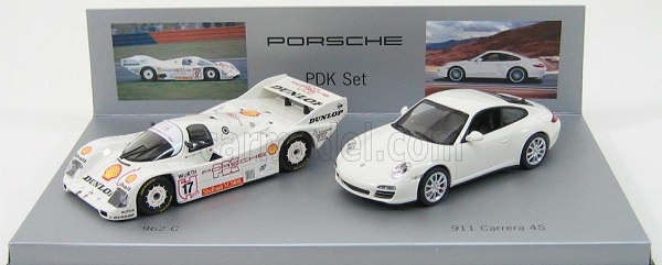 Модель 1:43 Porsche PDK Set - 962C - 911 Carrera 4S