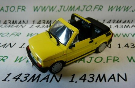 Модель 1:43 POLSKI FIAT 125P MR 75 - yellow
