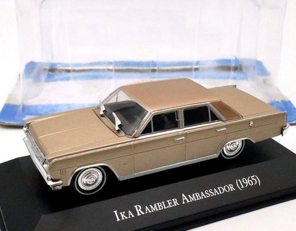IKA Rambler Ambassador - gold met ARG38 Модель 1:43