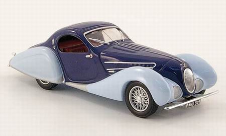 Модель 1:43 Talbot-Lago T150-SS Figoni & Falaschi - 2-tones blue