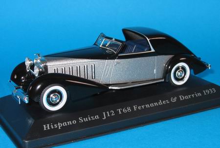 Модель 1:43 Hispano-Suiza J12 T68