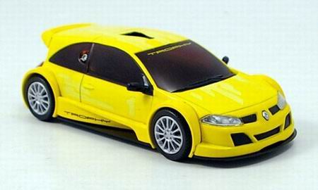 renault megane trophy concept - yellow 143311 Модель 1:43
