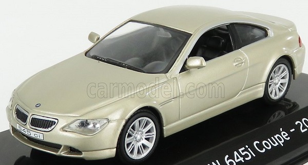 Модель 1:43 BMW 6-SERIES 645i COUPE 2004 - CON VETRINA - WITH SHOWCASE GOLD